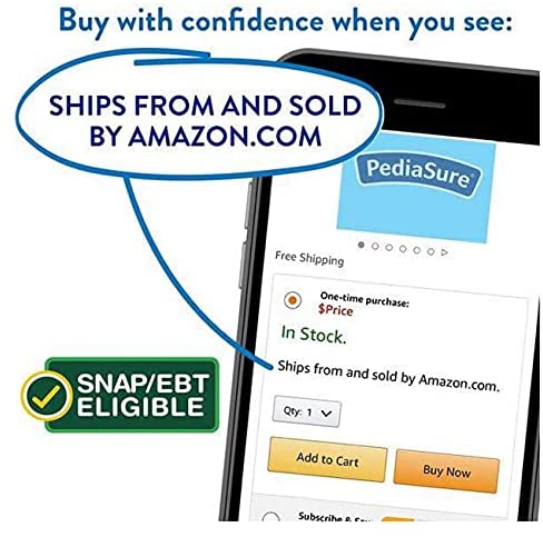 PediaSure Grow & Gain Kids\xe2\x80\x99 Nutritional Shake, with Protein, DHA, and Vitamins & Minerals