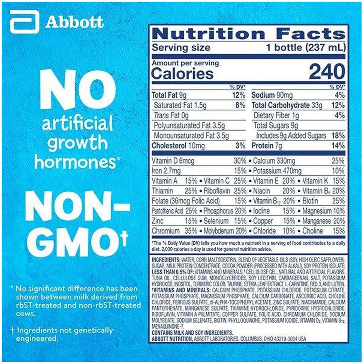 PediaSure Grow & Gain Kids\xe2\x80\x99 Nutritional Shake, with Protein, DHA, and Vitamins & Minerals