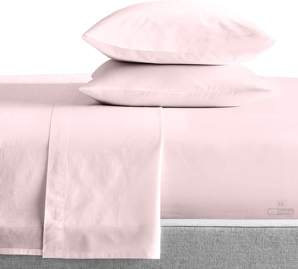 SGI bedding 30X76 Cot Bed RV Bunk & Truck Sleeper 4 Piece Sheet Set 800 TC Perfectly Fitted for RV,