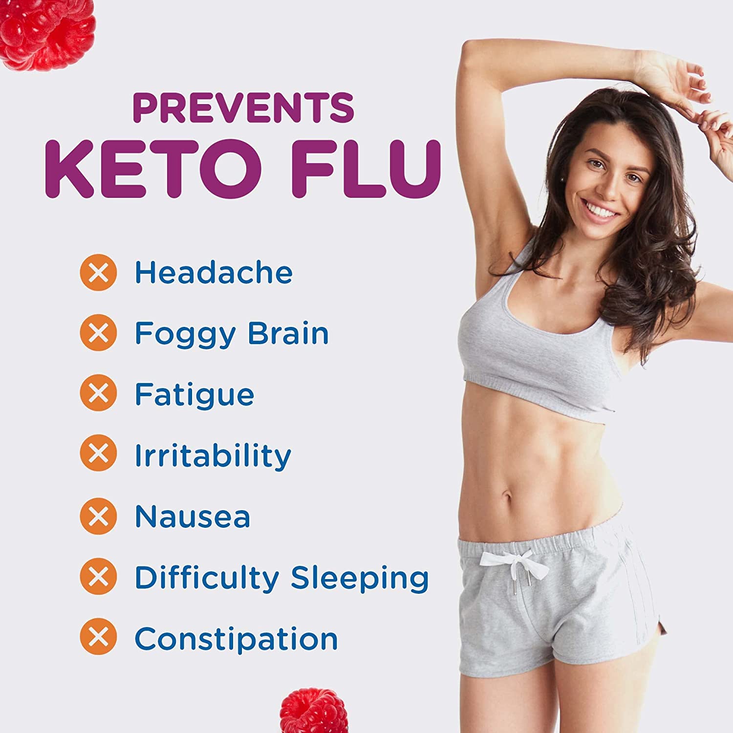 Keto Vitals Electrolyte Powder - Sugar Free Keto Electrolytes Powder with Potassium, Magnesium, Sodi