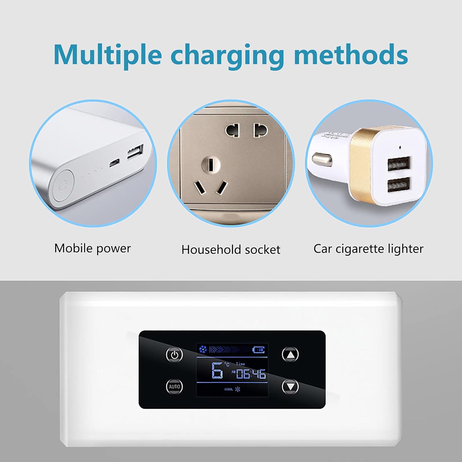 Fridges Insulin Cooler Refrigerated Box, Portable Insulin Cooling Case, Mini 2-8℃ Constant Tempera