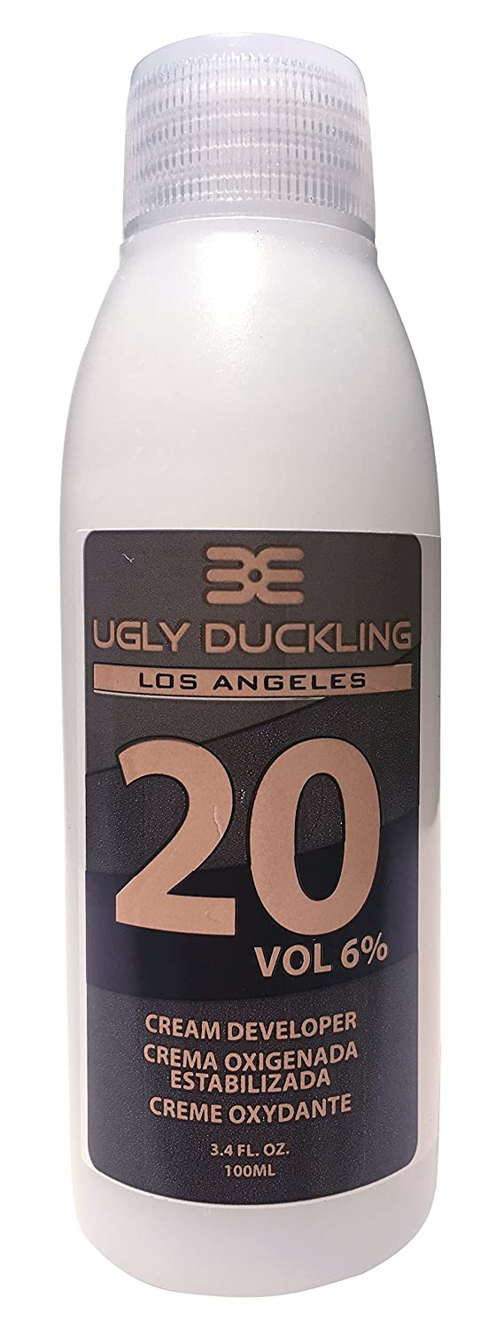 Ugly Duckling Los Angeles Professional 20 Volume (6%) CREAM DEVELOPER 3.4 oz (100 ml). TRIAL SIZE. F