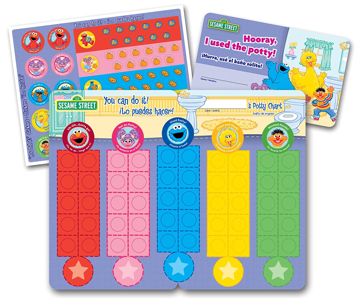 Sesame Street Potty Training Rewards Kit