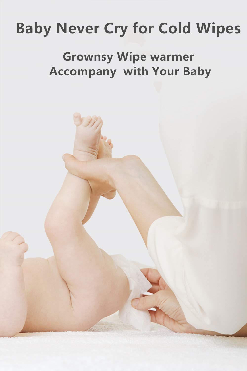 Wipe Warmer | Wipe Dispenser | Baby Diaper Warmer | Wipes Holder BPA-Free with 2 Modes Control, Even