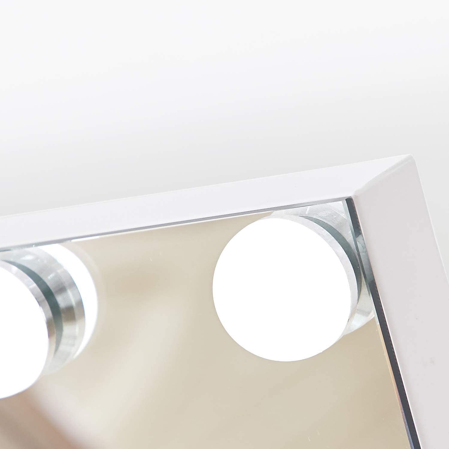 TEVISE Makeup Vanity Mirror with Lights, Touch Control Light-up Beauty Musthaves Smart Cosmetic Tabl