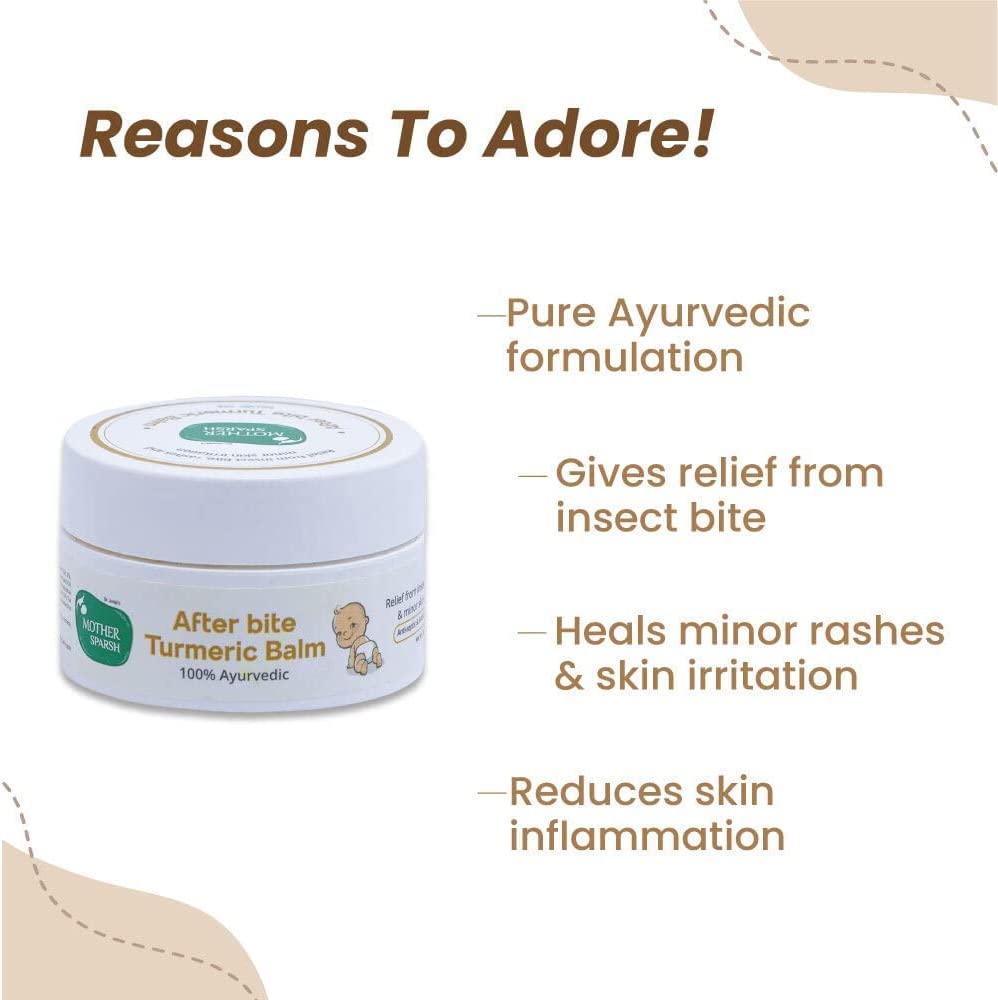 Veena Mother Sparsh After Bite Turmeric Balm for Rashes and Mosquito ...