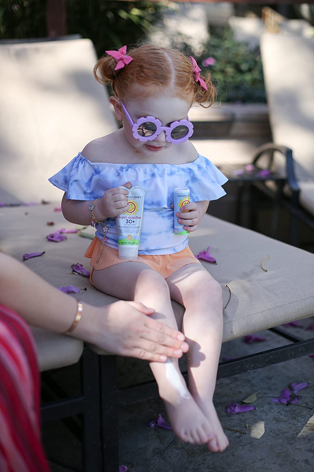 California Baby Face & Body Sunscreen Lotion SPF 30+ Sunscreen - For Babies, Kids & Adults, Free of
