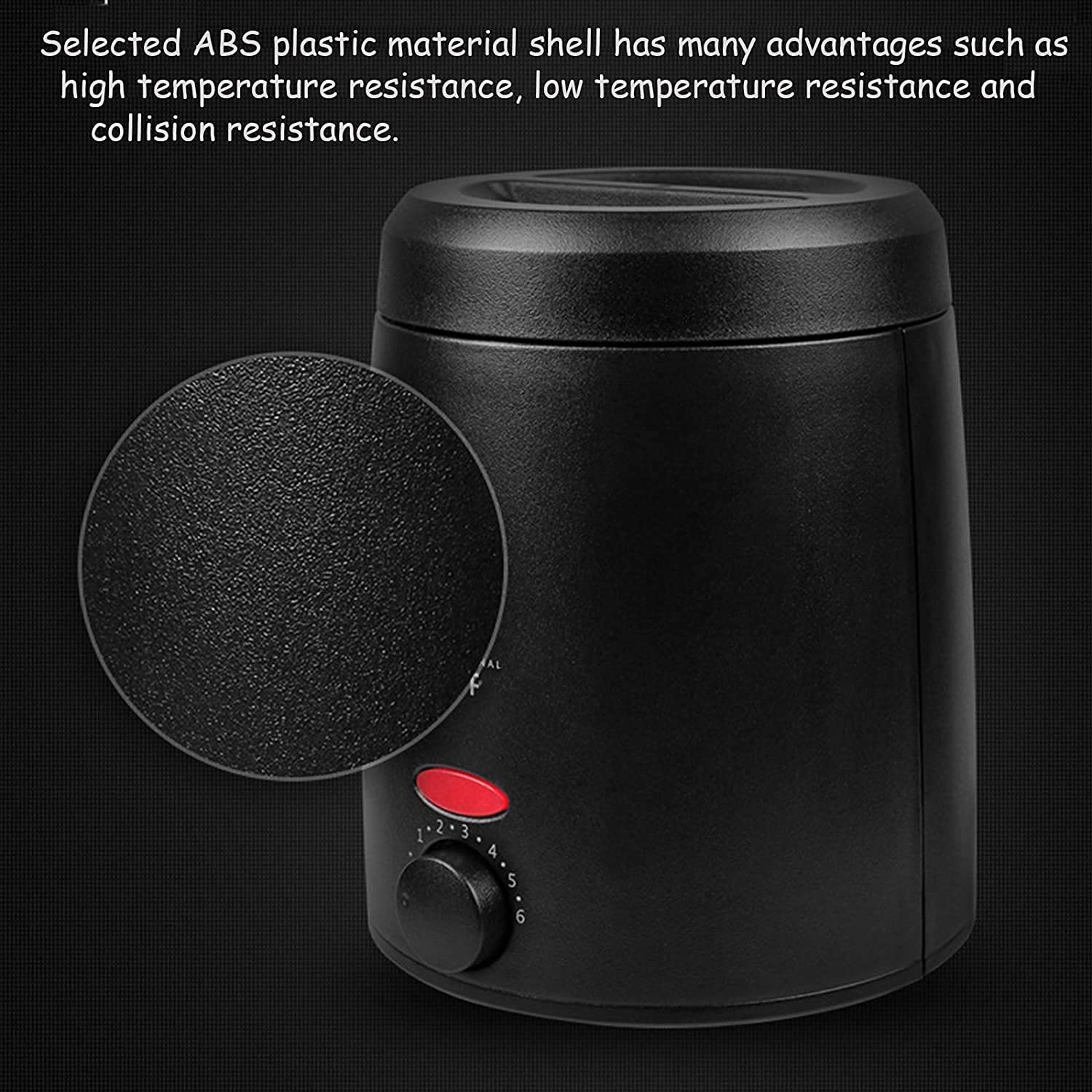 CHENGGUAN Hot Wax Machine,Waxing Kit,Wax Warmer for Hair Removal Small at Home,Rapid Heating, Vari