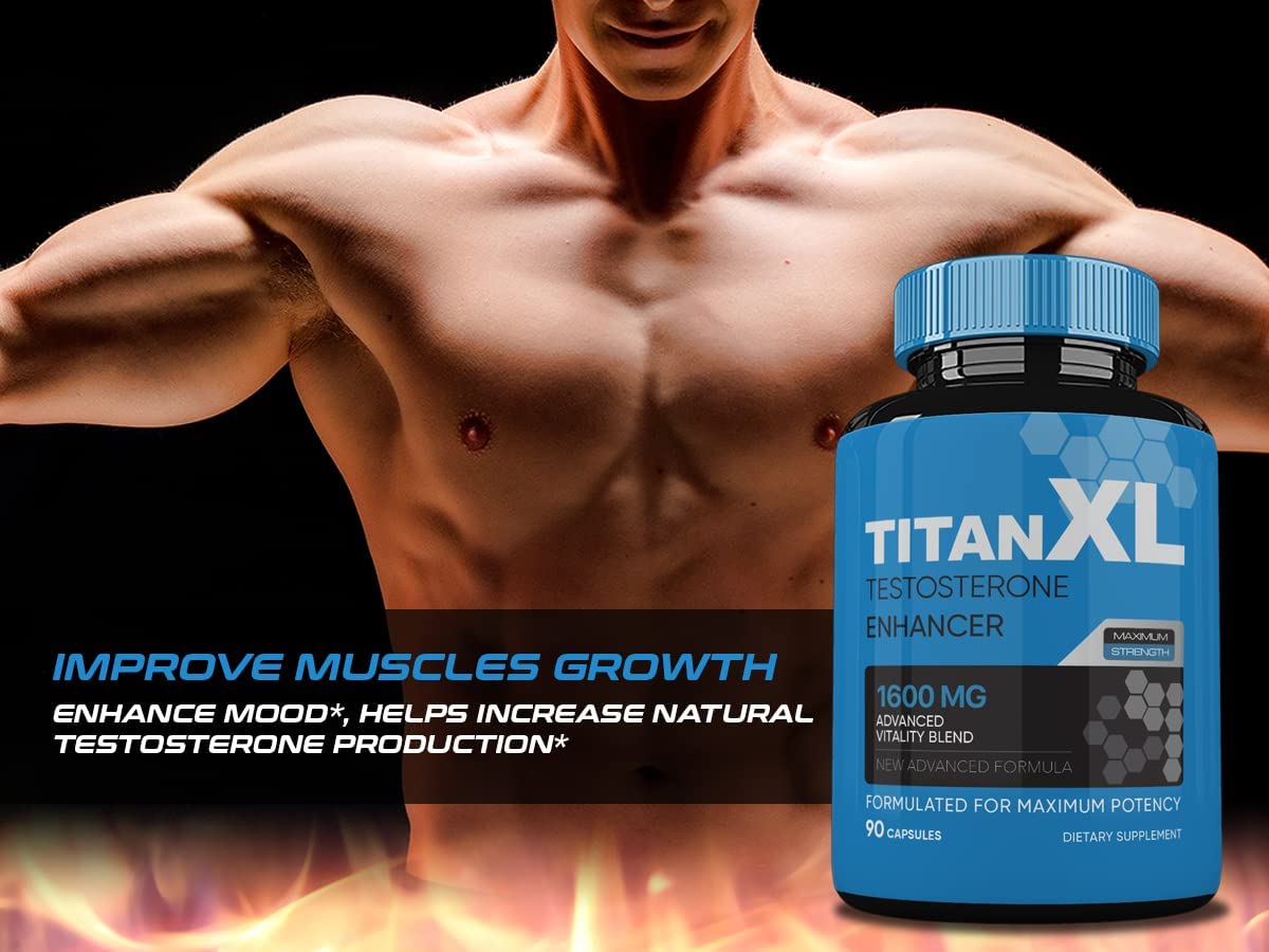Titan XL Supplement Advanced Formula, 180 Count, 2 Months Supply