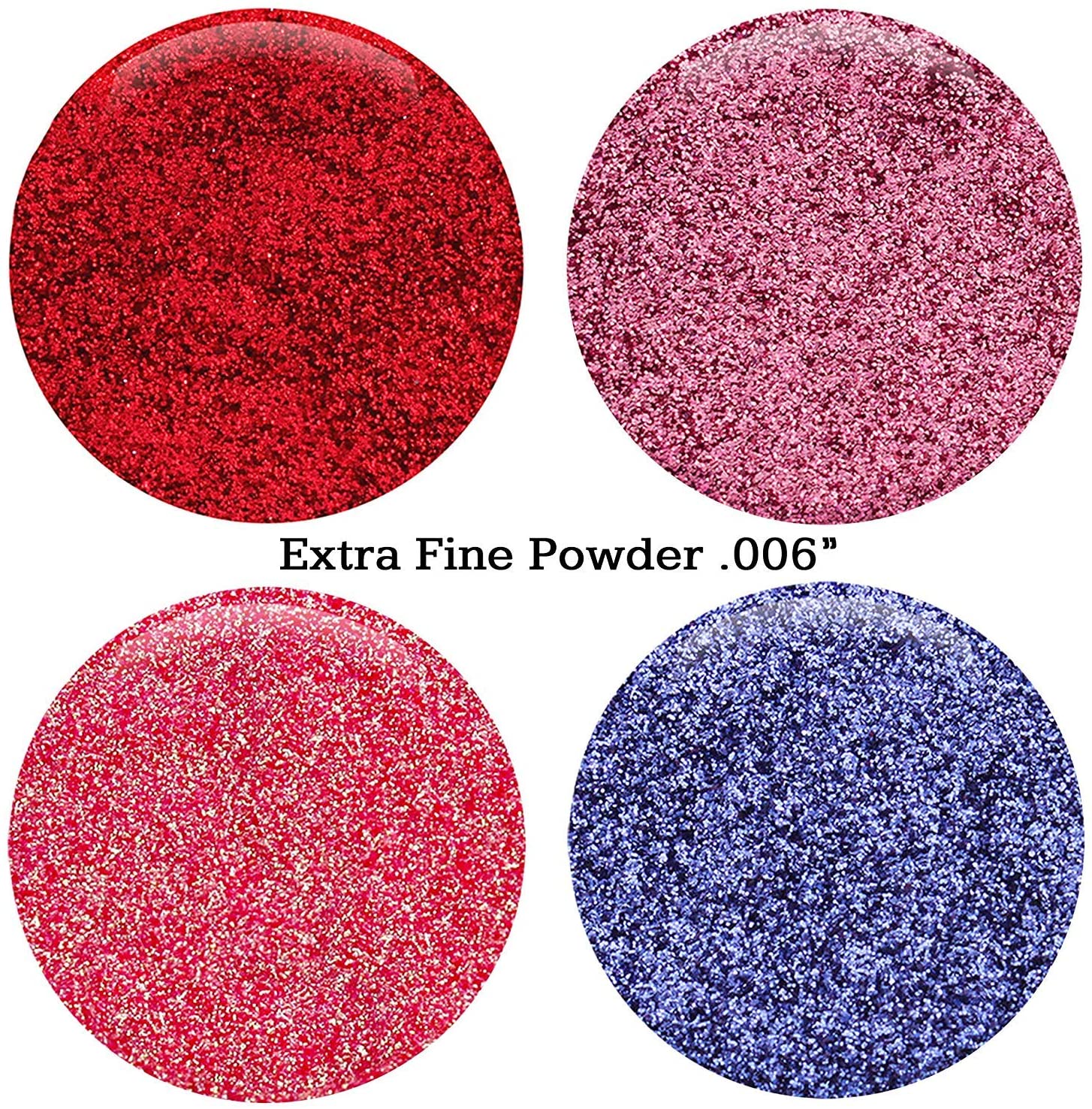 Glitties - Crimson - Cosmetic Grade Extra Fine (.006