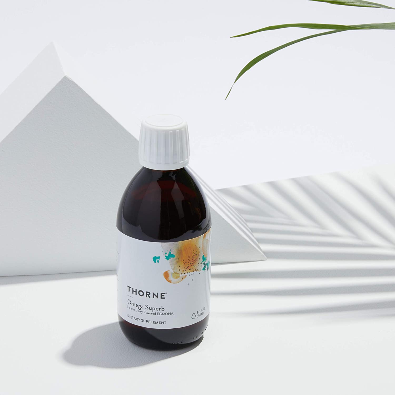 Thorne Omega Superb - Liquid Fish Oil Supplement with 700mg EPA and 440mg DHA - Heart and Brain Heal