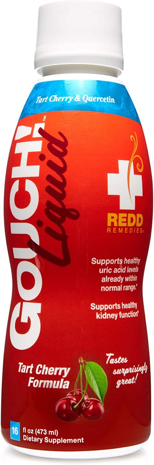 Redd Remedies, Gouch! Liquid, Support for Healthy Joints and Uric Acid Levels, Tart Cherry, 24 Servi