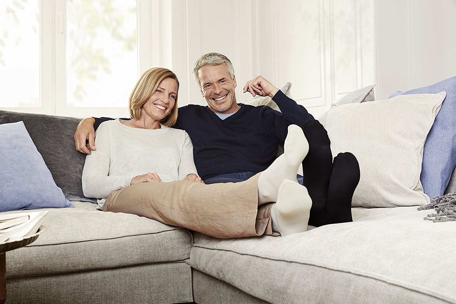 JOBST soSoft Knee High Closed Toe Ribbed Brocade Compression Stockings, High Quality, Breathable, Ex