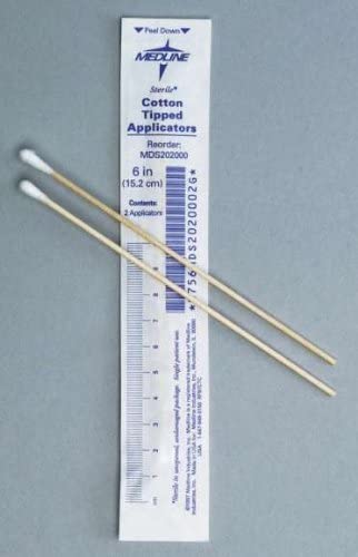 Medline Sterile Cotton-Tipped Applicators