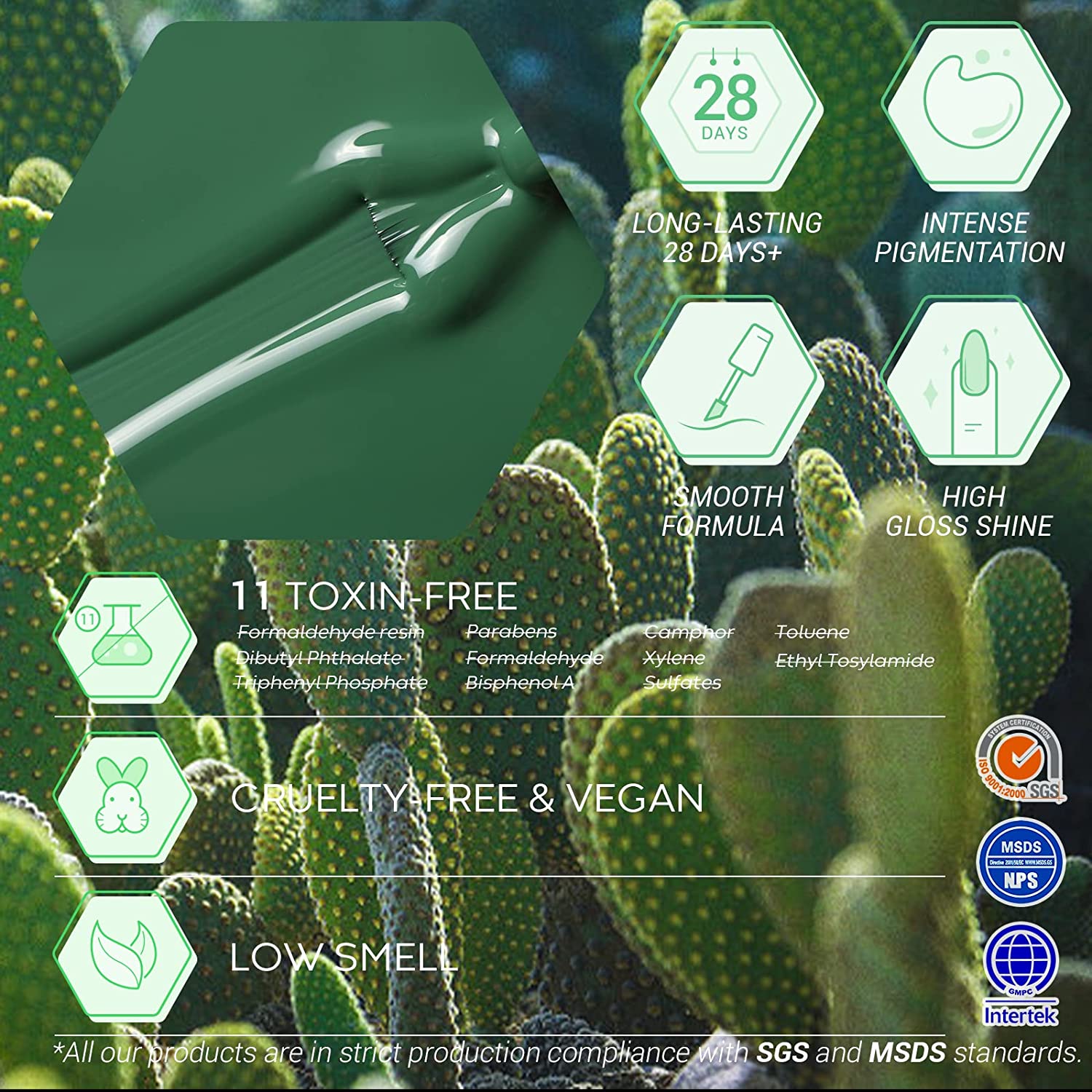 Modelones Gel Nail Polish Kit, Spring Pastel blue Green Yellow Orange Nail Gel Polish Summer Bright 