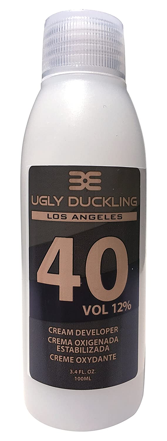 Ugly Duckling Los Angeles Professional 40 Volume (12%) CREAM DEVELOPER 3.4 oz (100 ml). TRIAL SIZE F