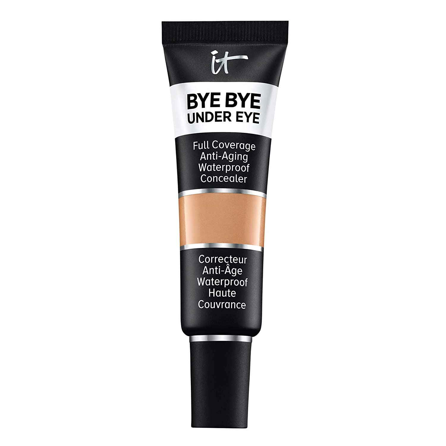 IT Cosmetics Bye Bye Under Eye, 32.0 Tan Bronze (C) - Full-Coverage, Anti-Aging, Waterproof Conceale