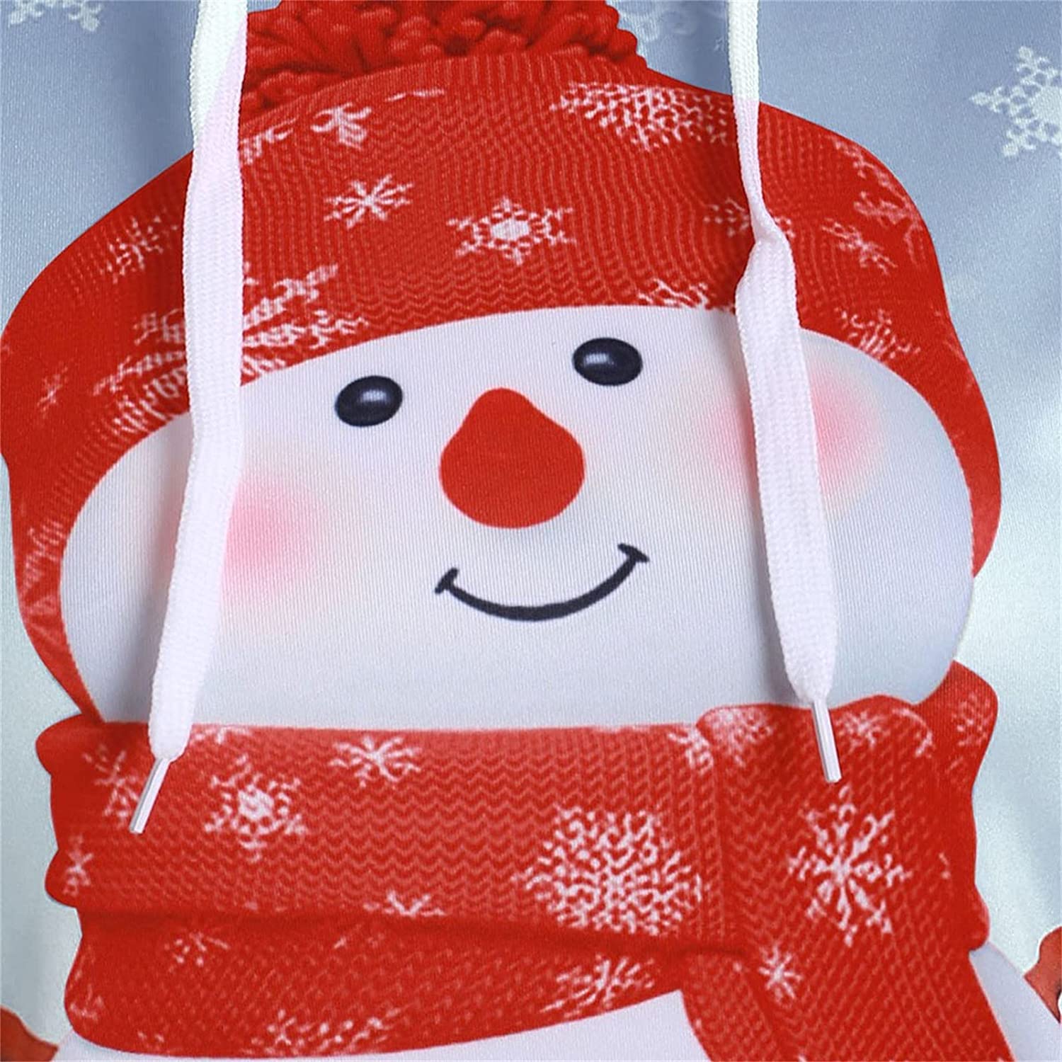 Going Out Tops for Women, Christmas Long Sleeve Hoodies 3D Graphic Print Sweatshirt Fall Clothes Cas