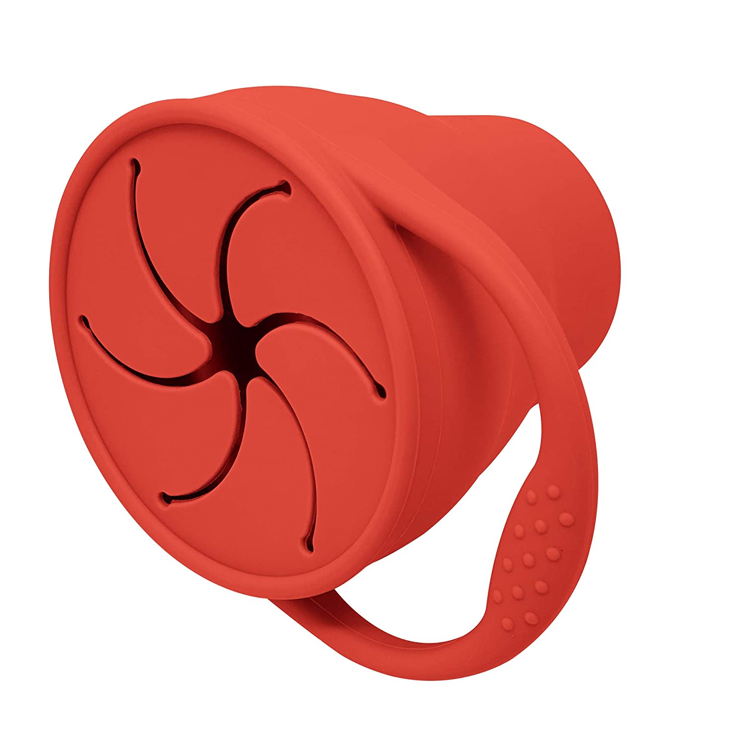 BraveJusticeKidsCo | Snack Attack Snack Cup | Collapsible Silicone Snack Container | Toddler and Bab