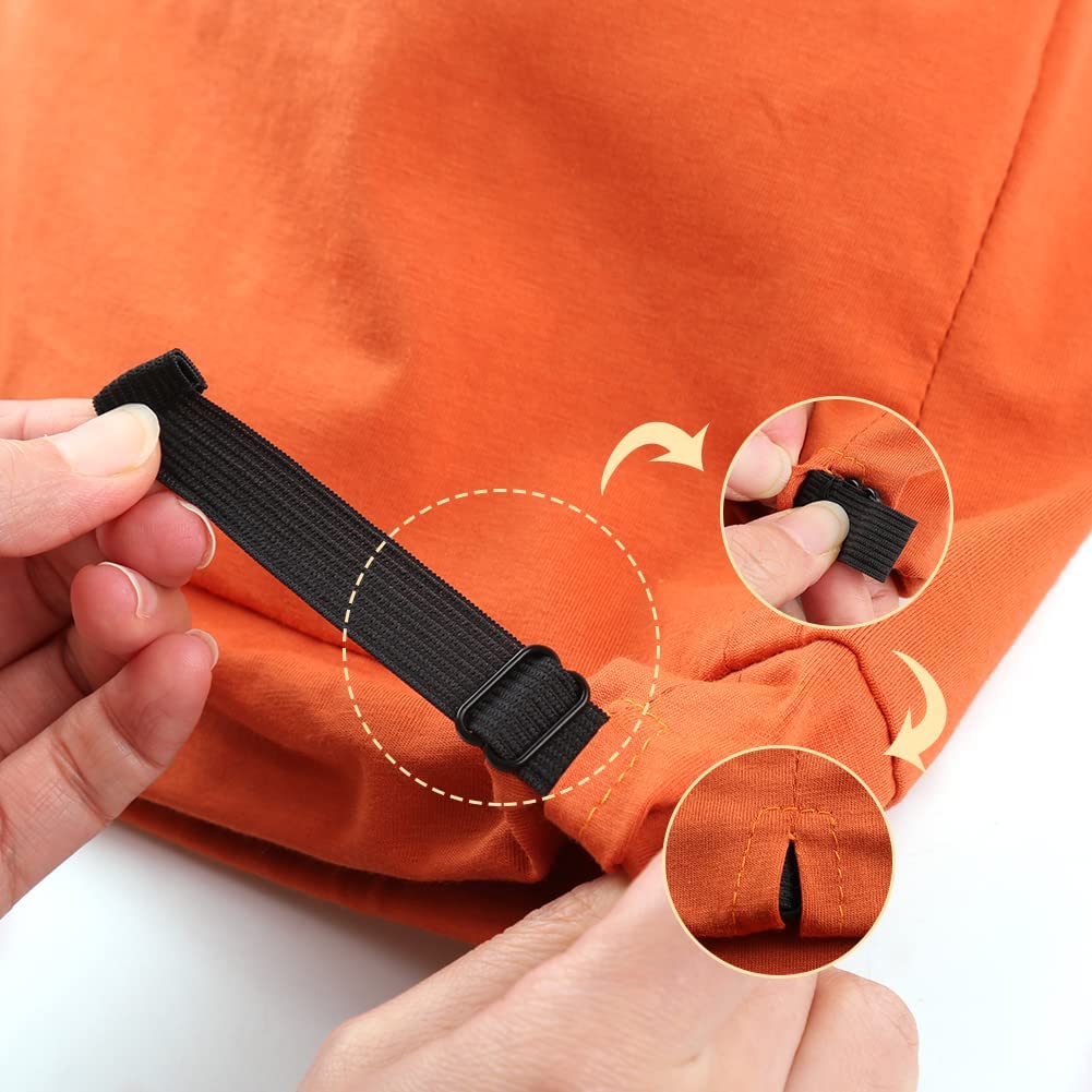 ELIHAIR Kids Beanie Sleep Hats Bonnet for Night Sleeping Cap Silky Lined Satin Bonnet with Adjustabl