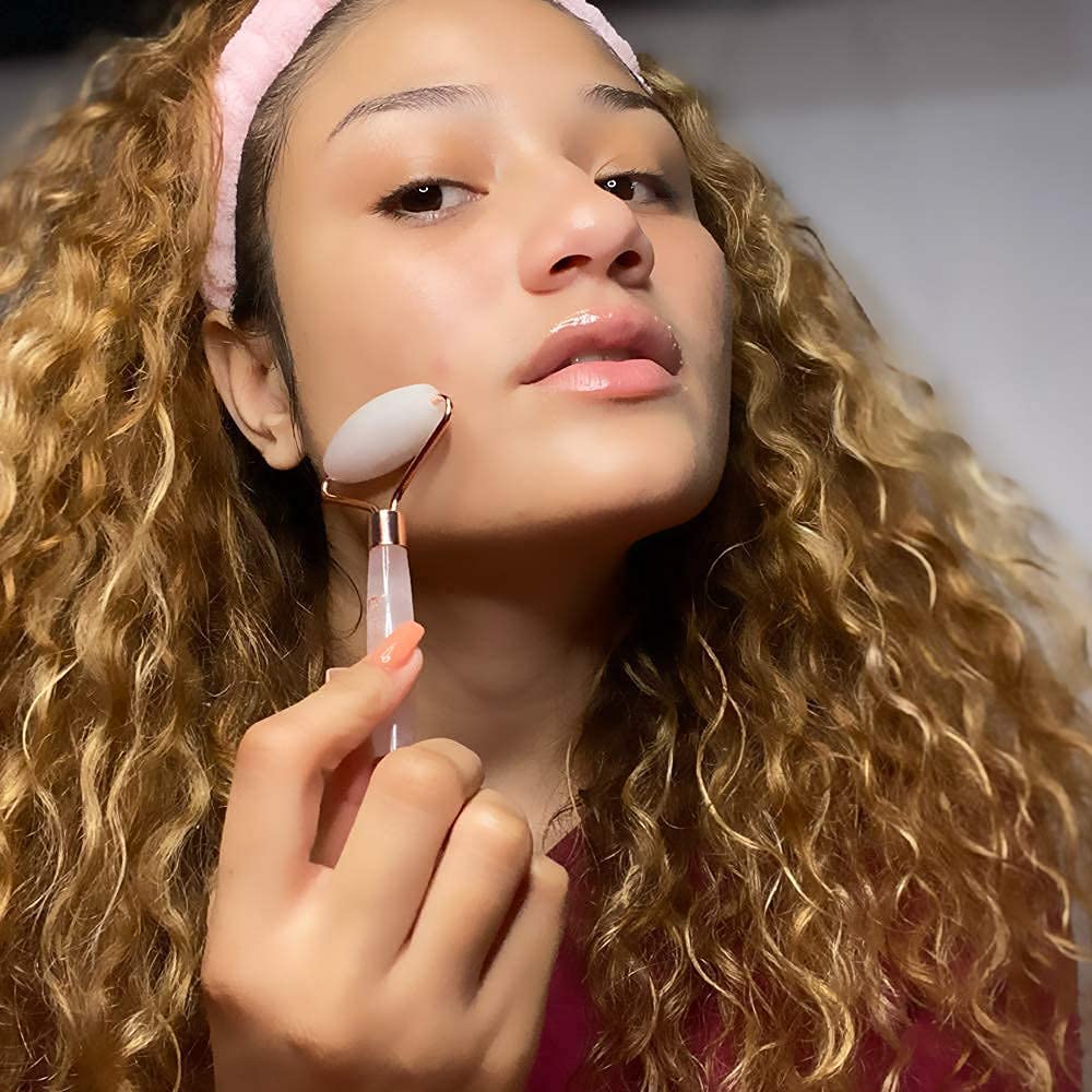 Gua Sha Tool for Lymphatic Drainage for Face, Eyes, Neck & Body - Jade Stone Guasha Scraping Massage