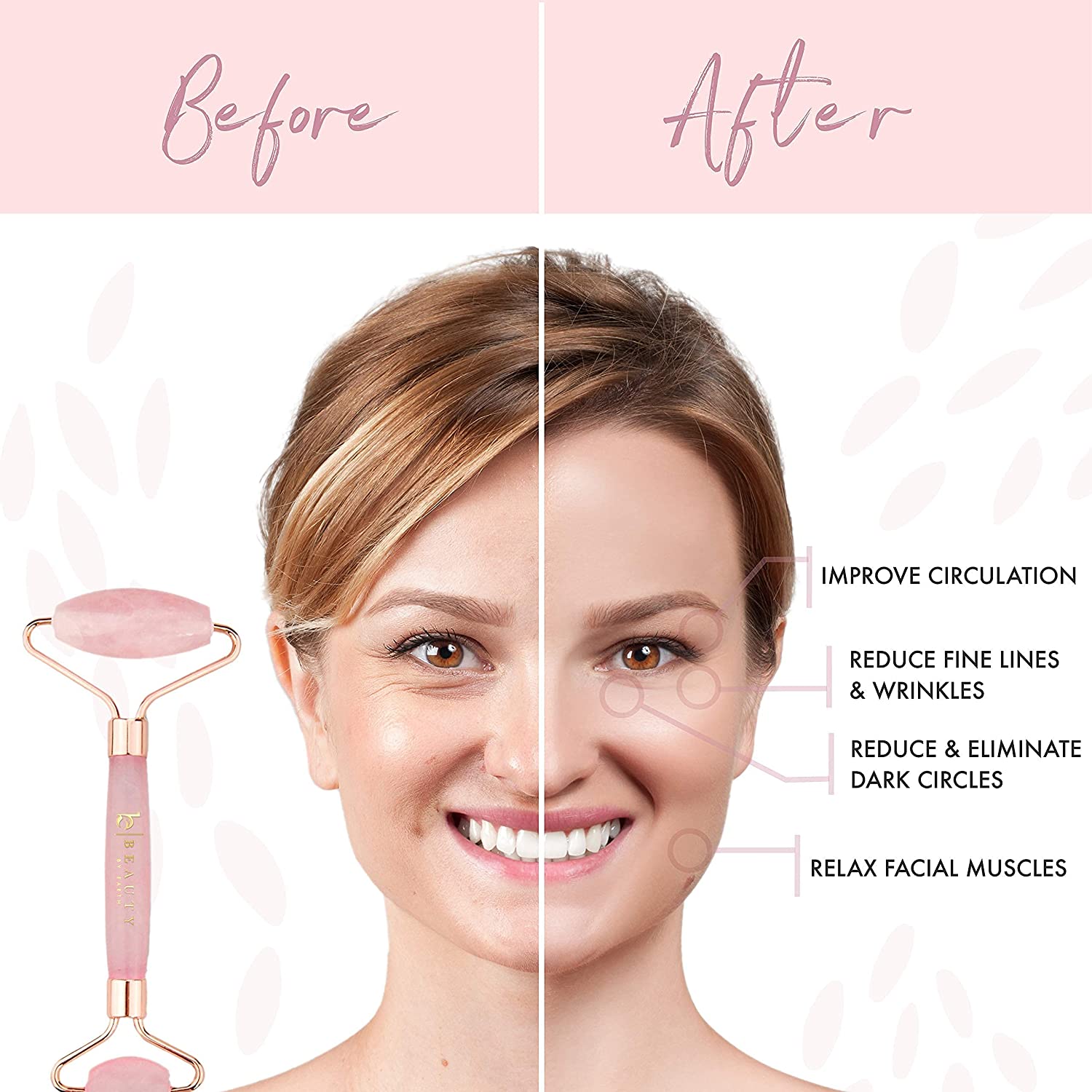 Gua Sha Tool for Lymphatic Drainage for Face, Eyes, Neck & Body - Jade Stone Guasha Scraping Massage