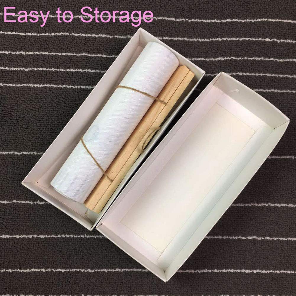 Atomcool Growth Chart for Kids Baby Hanging Height Chart for Kids Measurement Wall Charts, Wood Fram