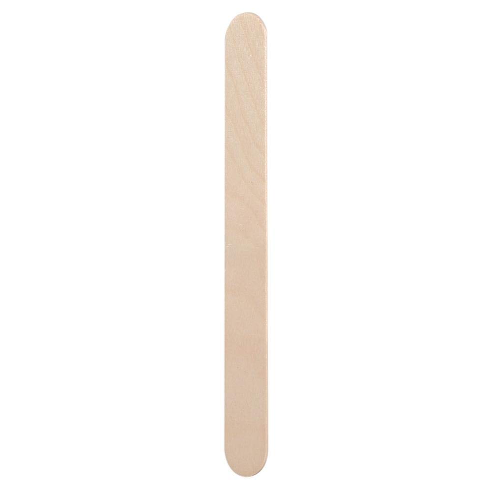 Waxing Stick, 100Pcs/Box Wooden Waxing Stick Spatula Applicator Wax Tongue Depressor