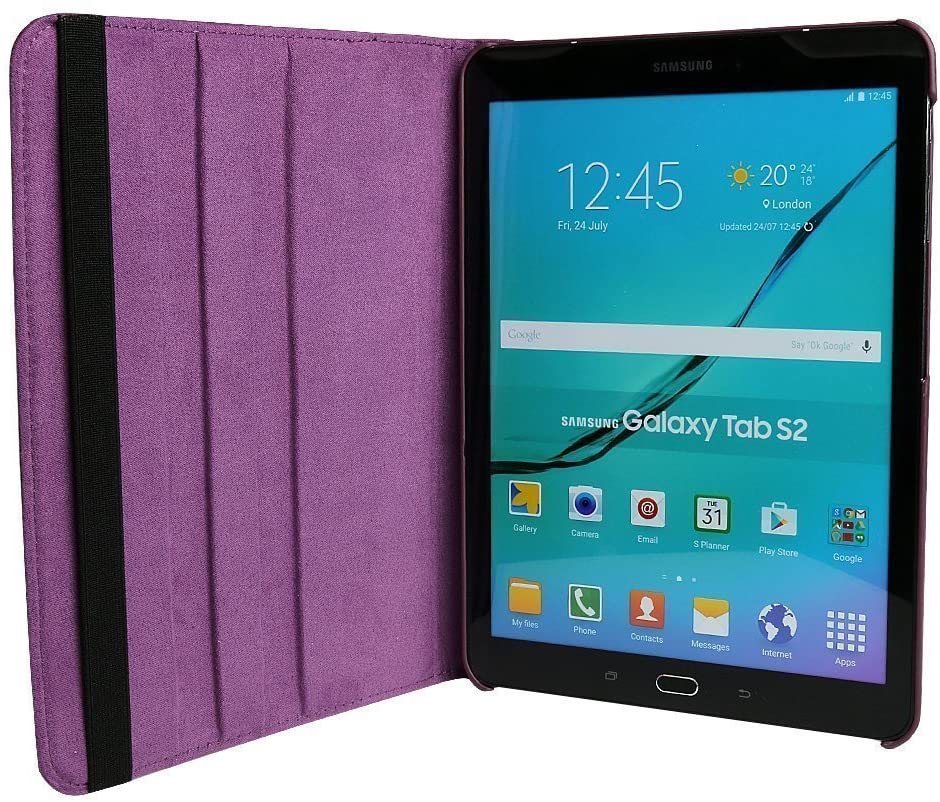 Galaxy Tab S3 Case Cover with Stand,INorton 9.7 inch Samsung Tab S3 Protective Case 360 Degree Rotat