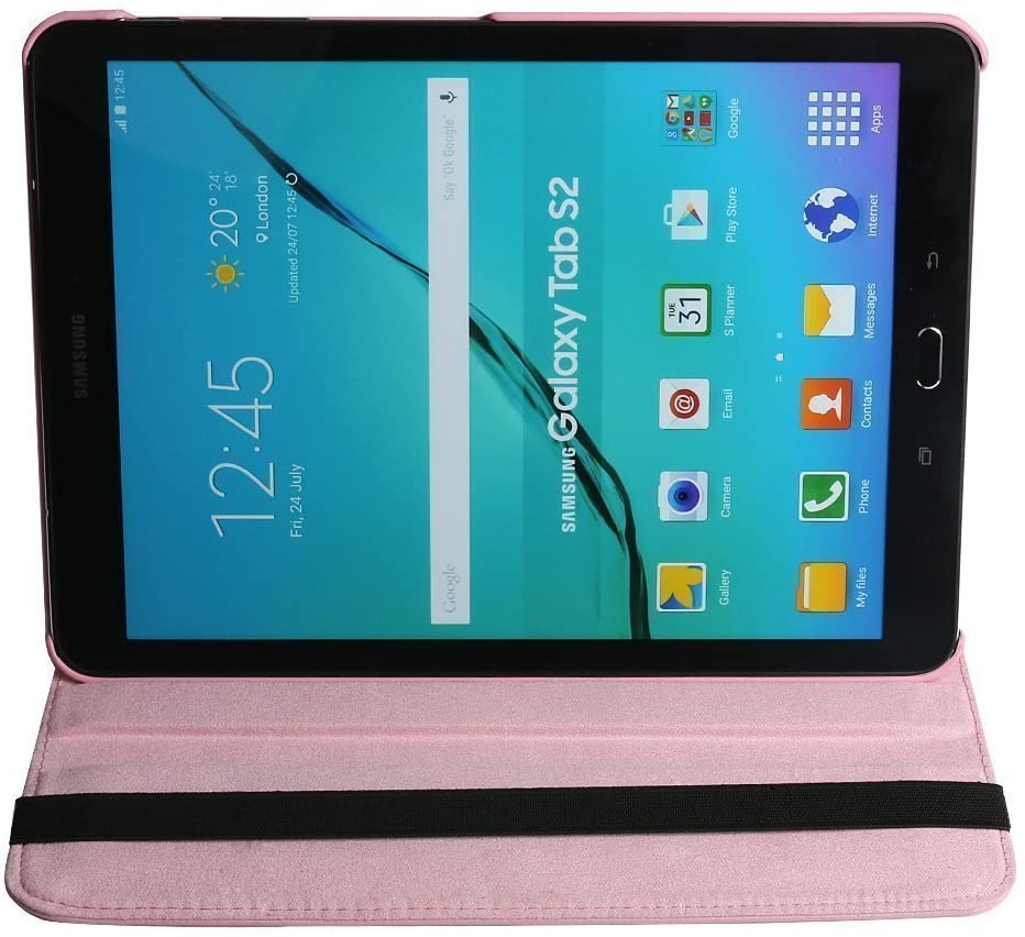 Galaxy Tab S3 Case Cover with Stand,INorton 9.7 inch Samsung Tab S3 Protective Case 360 Degree Rotat