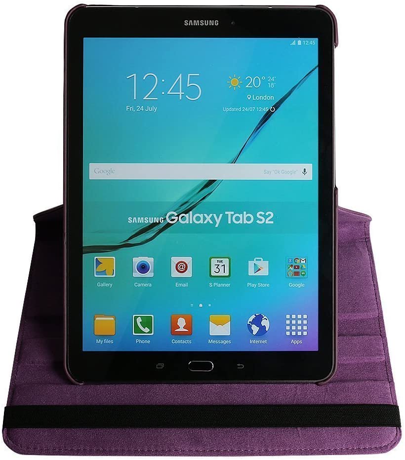 Galaxy Tab S3 Case Cover with Stand,INorton 9.7 inch Samsung Tab S3 Protective Case 360 Degree Rotat
