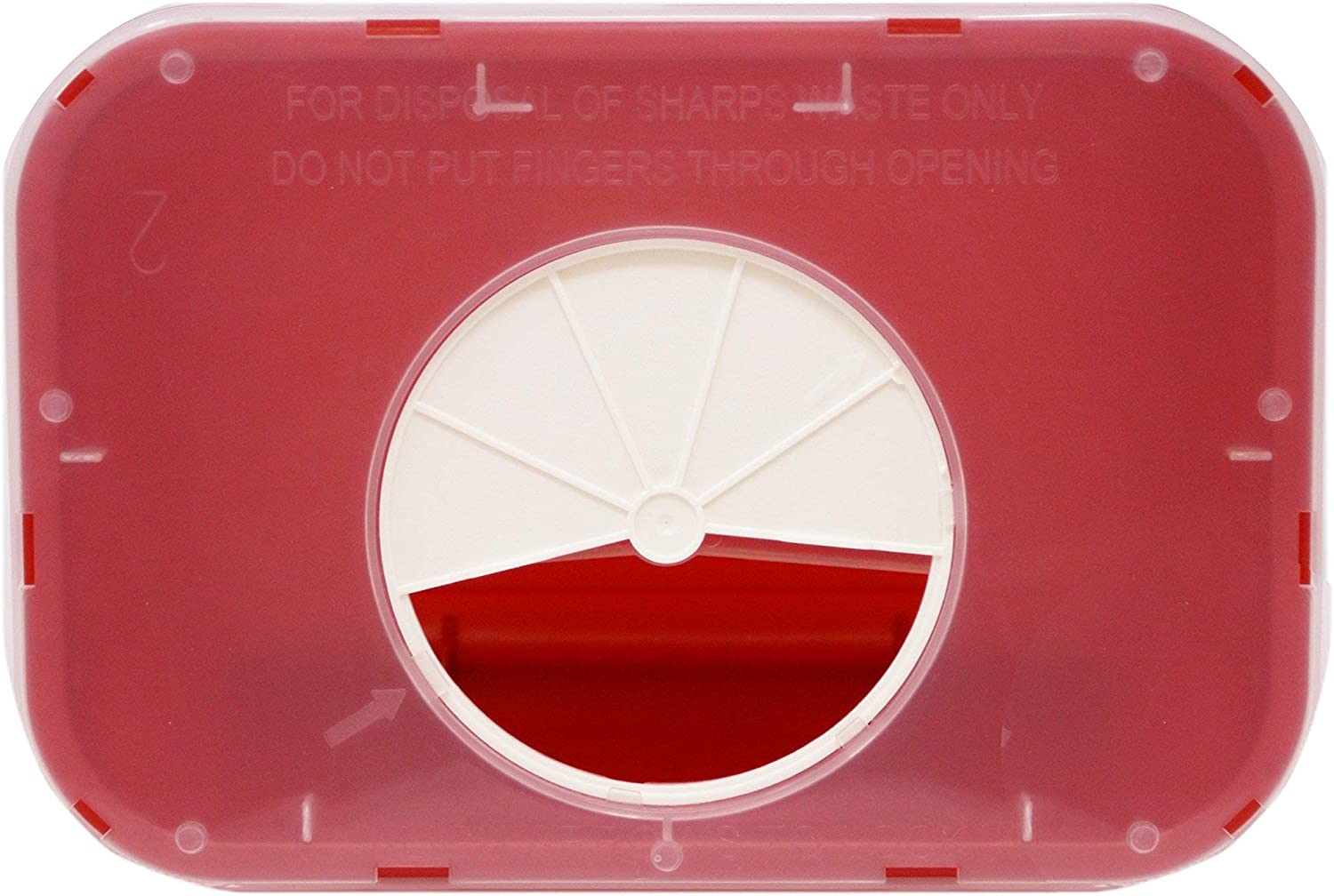 Oakridge 2 Gallon Size | Sharps and Biohazard Waste Disposal Container (Pack of 2)