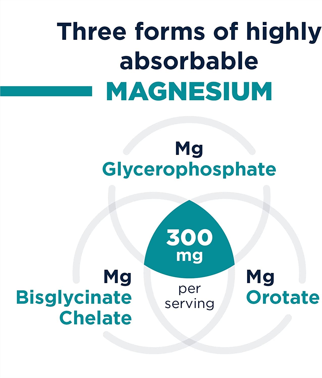 Designs for Health TriMag Supreme Powder - 300mg Triple Magnesium Drink - May Support Heart Health &