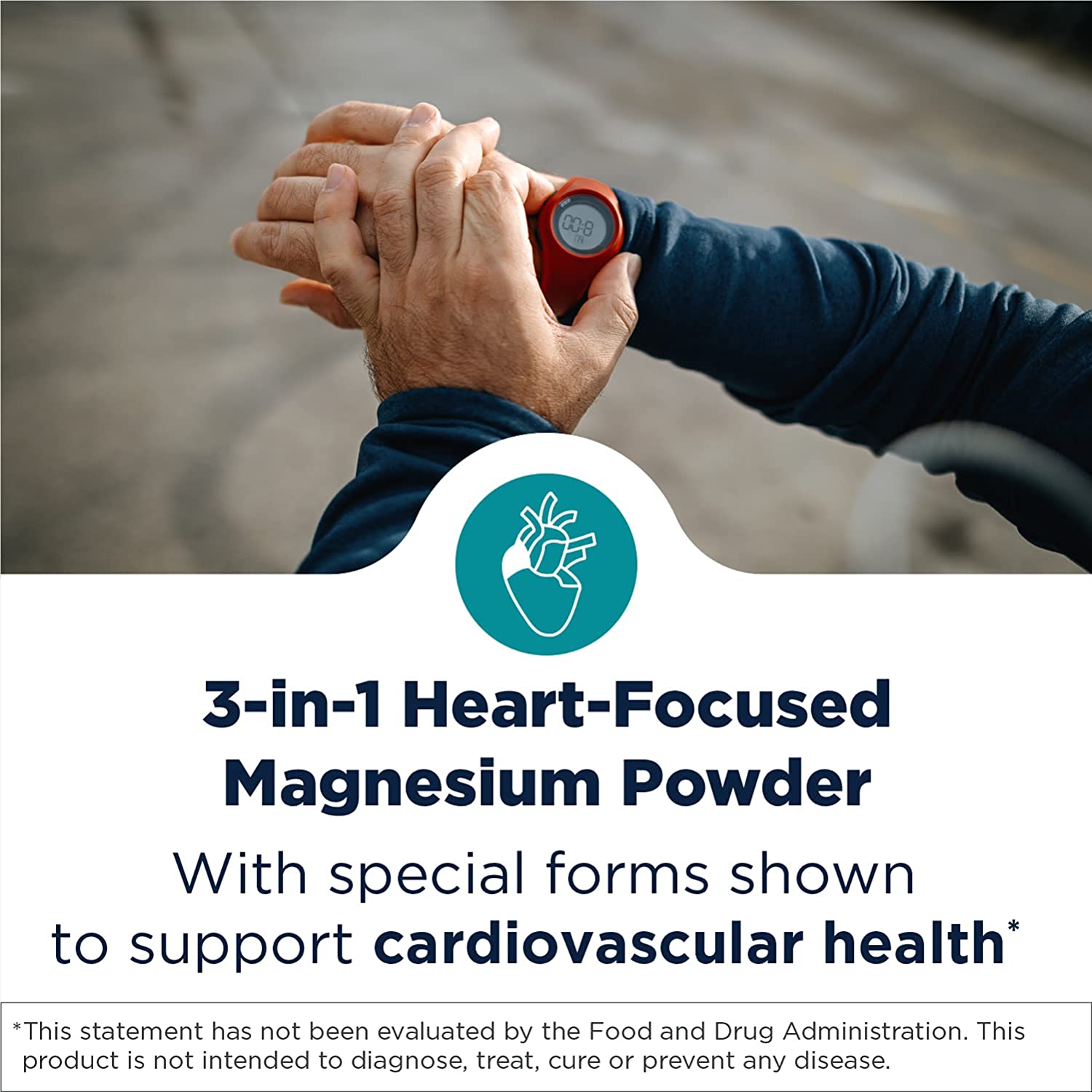 Designs for Health TriMag Supreme Powder - 300mg Triple Magnesium Drink - May Support Heart Health &