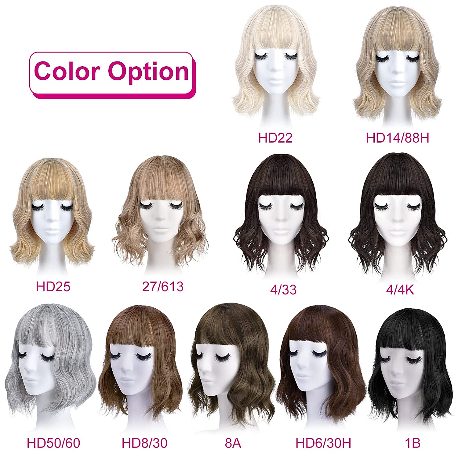 REECHO Hair Topper, Upgraded 18” Wiglets Hairpieces for Women with Thinning Hair 3 Clips in Wavy H