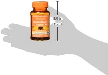 Zeaxanthin 4mg with Lutein 10mg, Supports Healthy Eyes and Vision*, 60 ct by Puritan