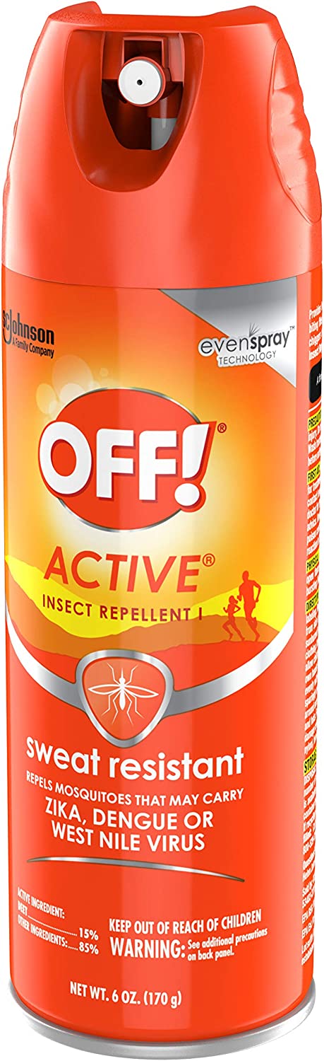 OFF! Active Mosquito Repellent, 6 OZ (Pack of 2)