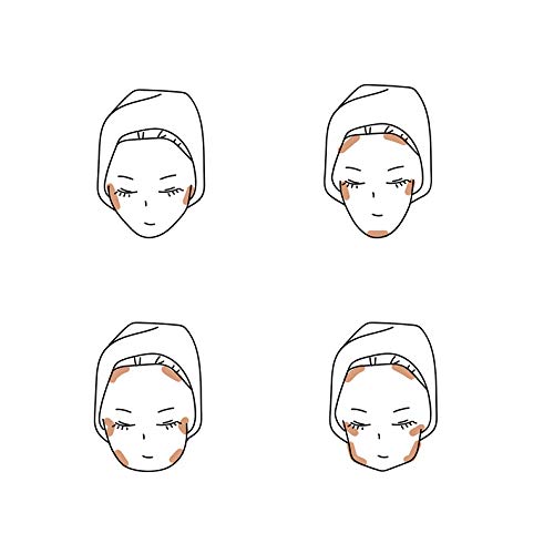 Judydoll Multi Functional Contour Palette, 2 Color Face Shadow Powder V Face Contour Cream Contourin