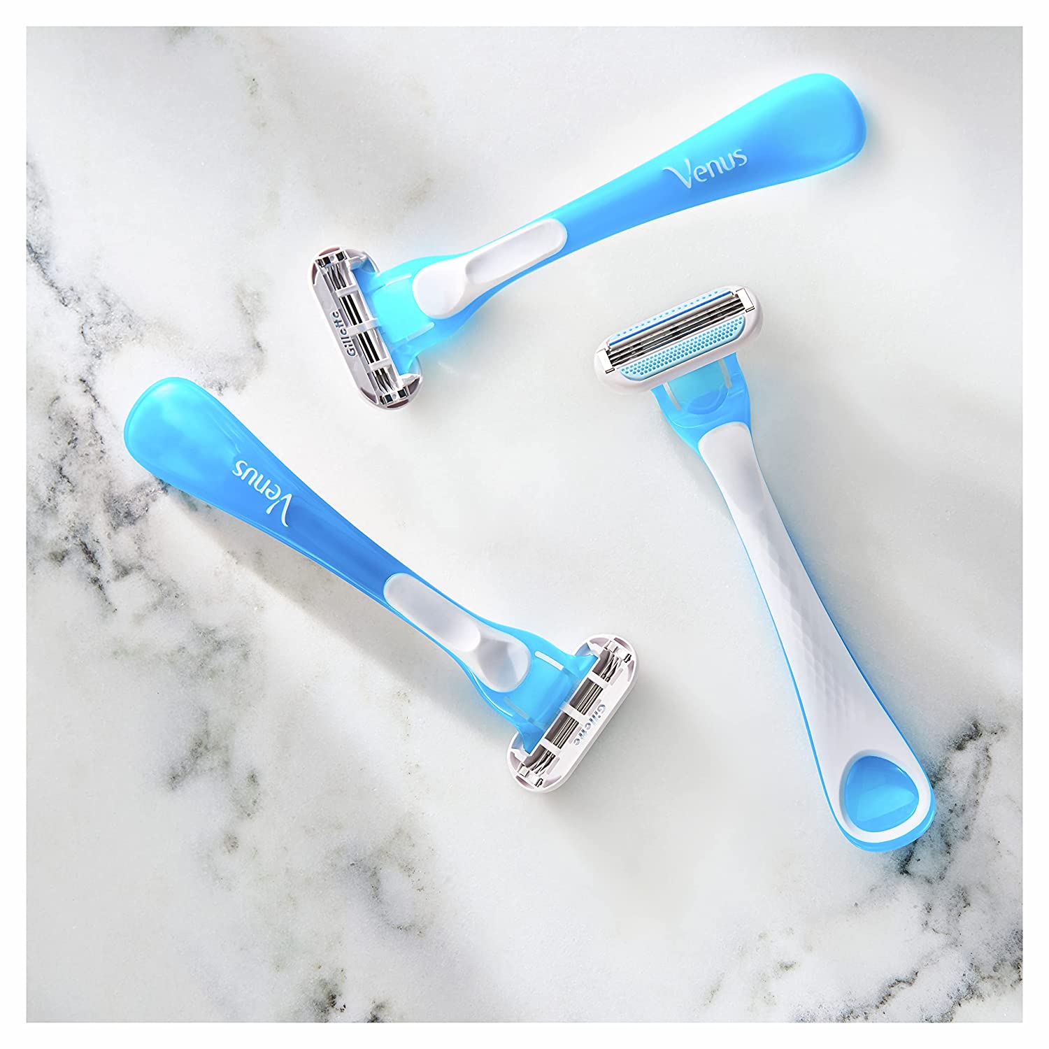 Gillette Venus Oceana Women"s Disposable Razor, 3 Razors