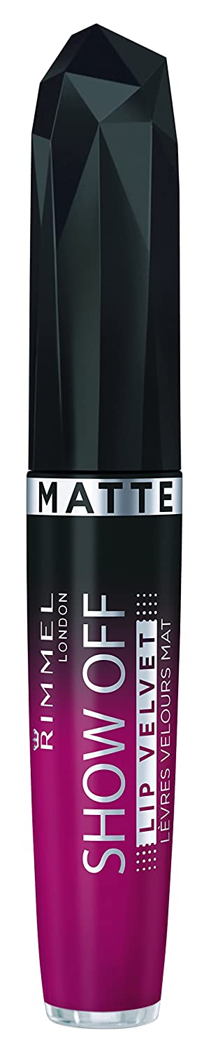 Rimmel Apocalips Matte Lipstick Velvet, Metoric, 0.18 Fluid Ounce