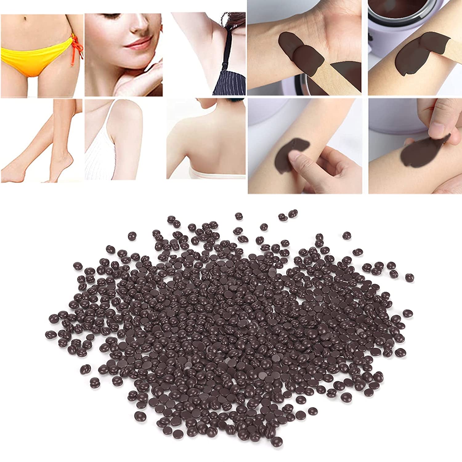 Wax Bead, Perfect and Long‑lasting Effect Hair Removal Wax Bean Hard Wax Bean for Hair Removal on