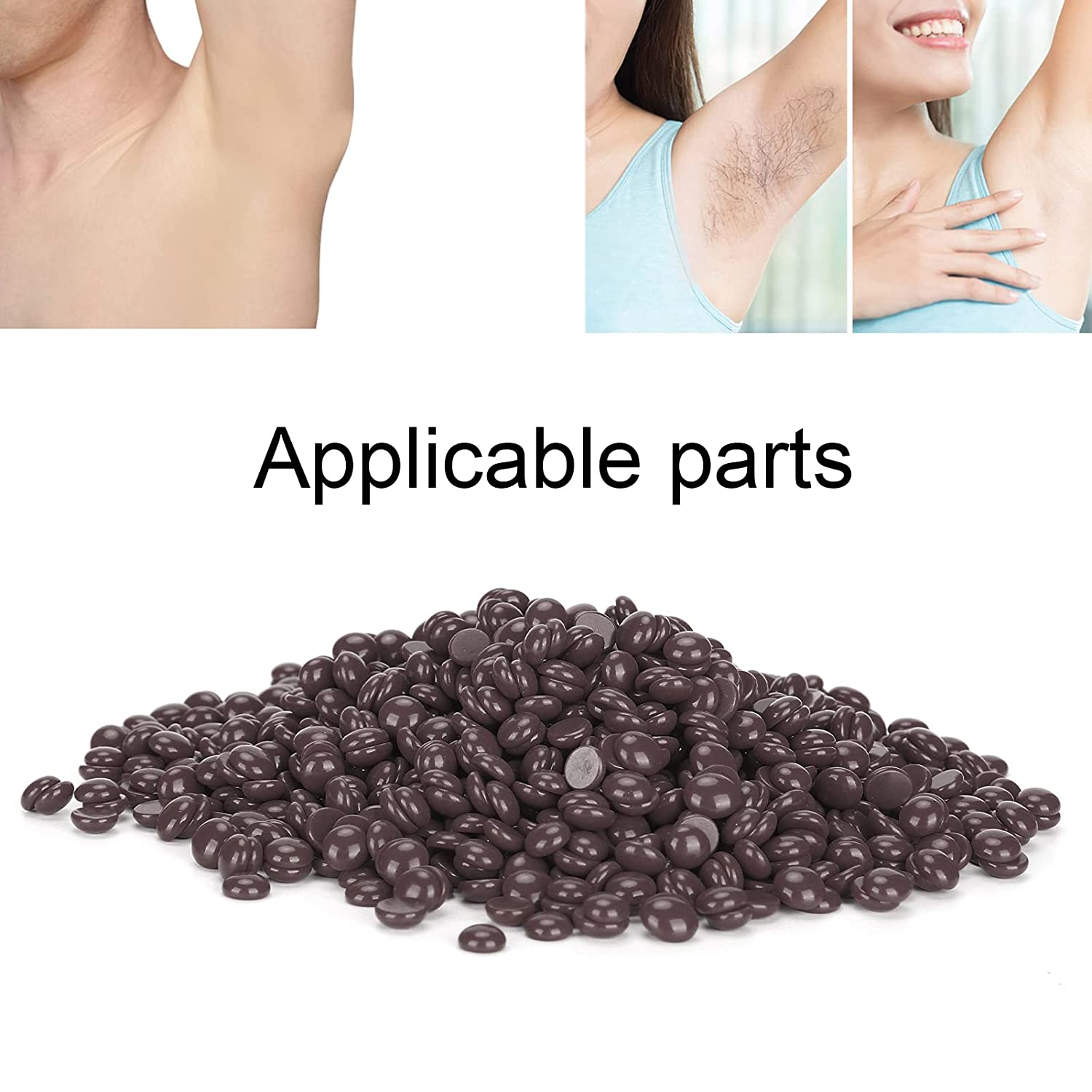 Wax Bead, Perfect and Long‑lasting Effect Hair Removal Wax Bean Hard Wax Bean for Hair Removal on