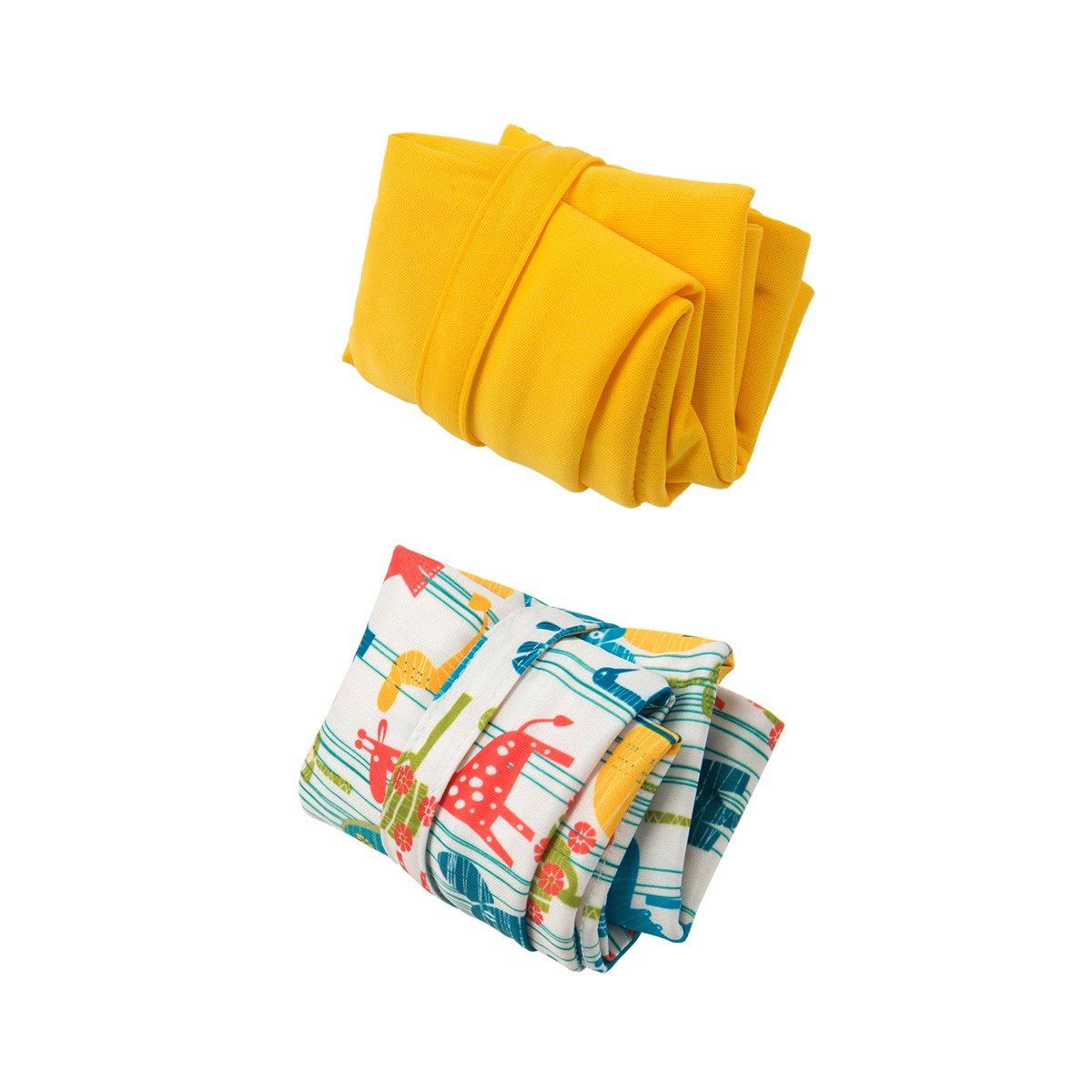 ALVABABY 2pcs Cloth Diaper Wet Dry Bags Waterproof Reusable with Two Zippered Pockets Travel Beach P