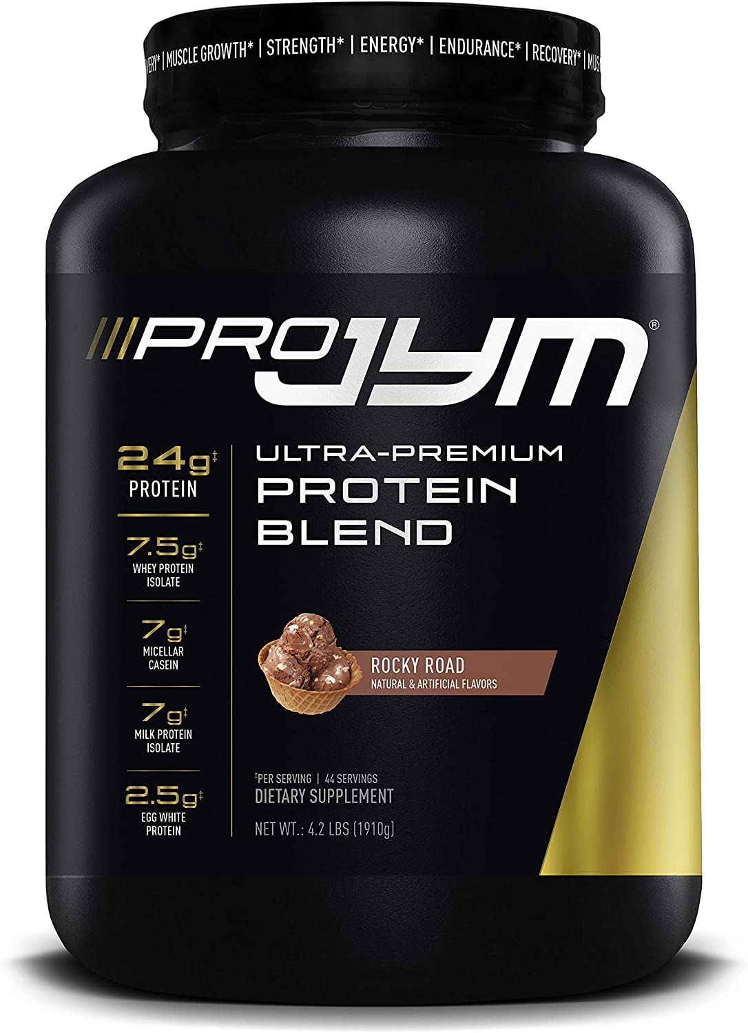 Pro JYM Protein Powder - Egg White, Milk, Whey Protein Isolates & Micellar Casein | JYM Supplement S