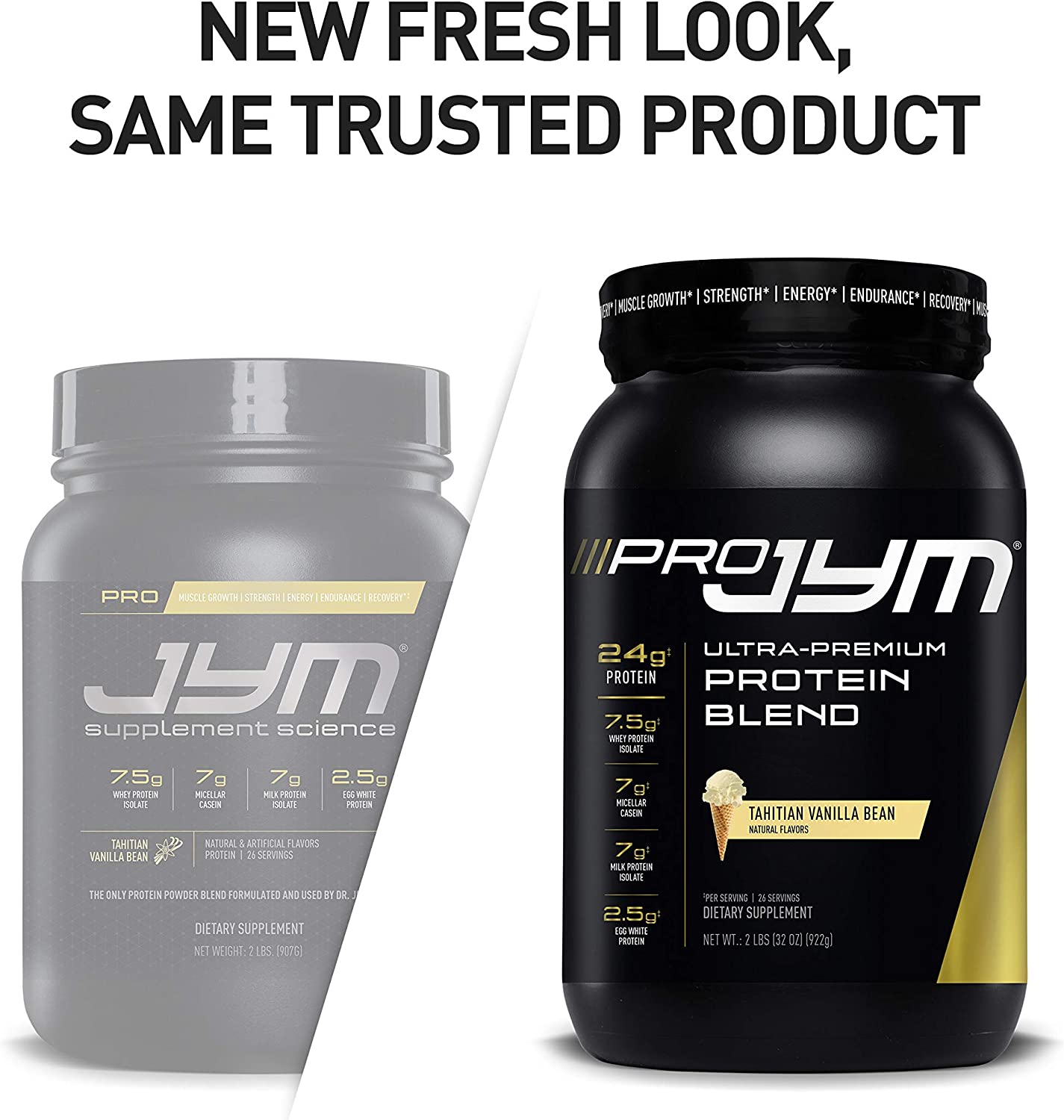Pro JYM Protein Powder - Egg White, Milk, Whey Protein Isolates & Micellar Casein | JYM Supplement S