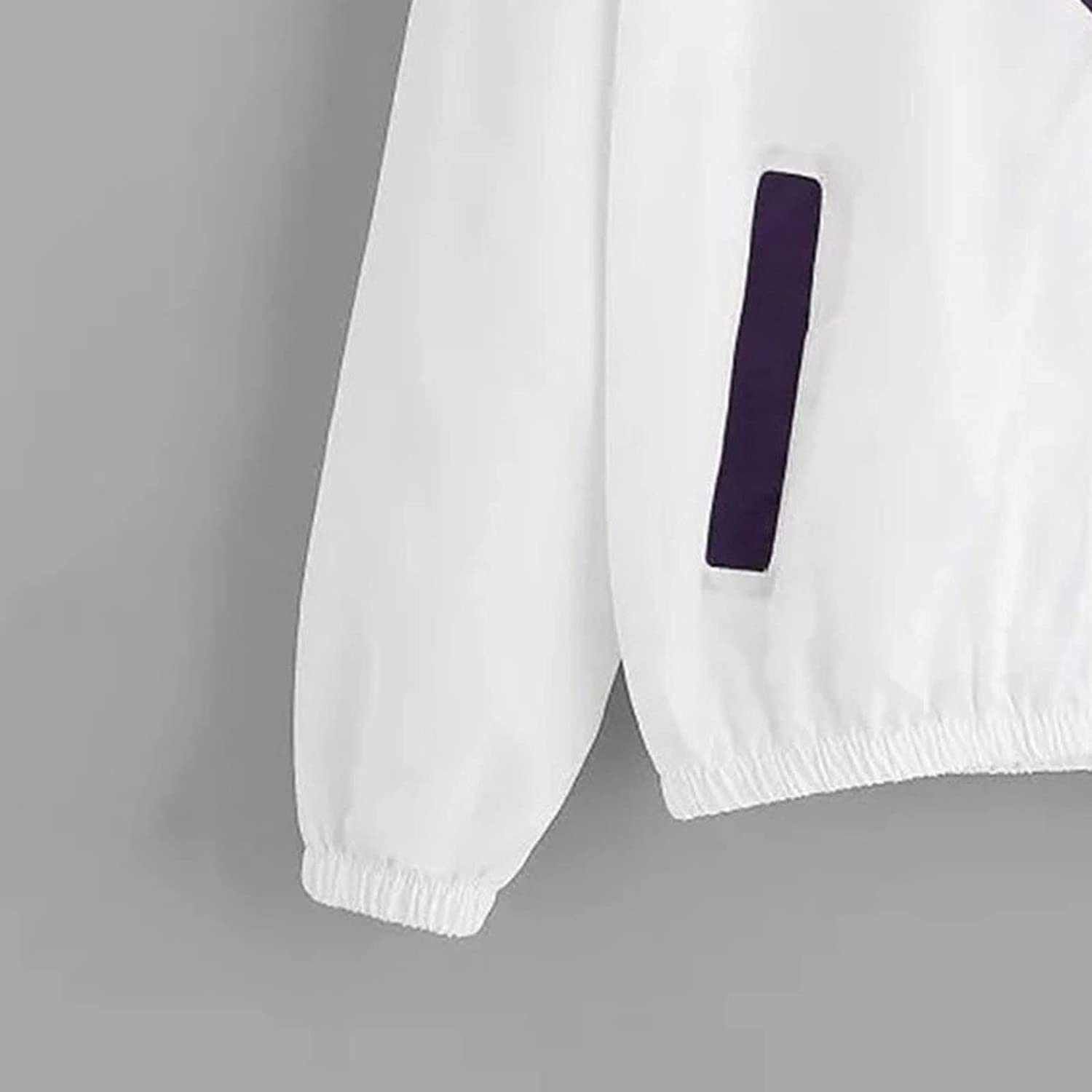 Zip Up Hoodie Women Hoodies For Teen Girls Long Sleeve Patchwork Thin Hoodies Fashion Cute Hoodies &