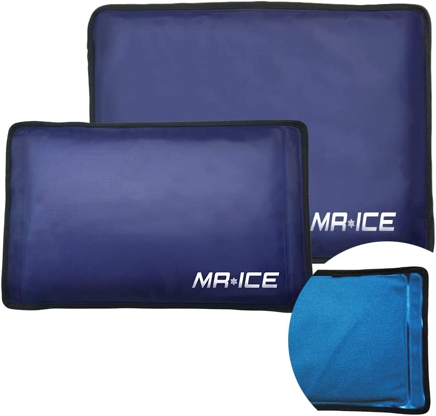 Large Gel Ice Pack for Injuries Reusable Gel Hot & Cold Pack Compress Flexible Gel Ice Pack for Hip,