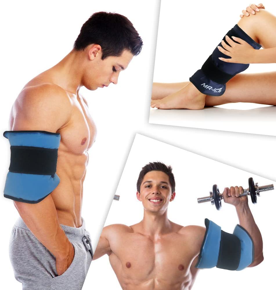 Large Gel Ice Pack for Injuries Reusable Gel Hot & Cold Pack Compress Flexible Gel Ice Pack for Hip,