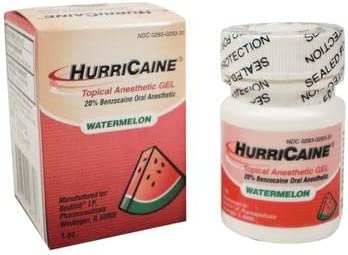 HurriCaine Topical Anesthetic Gel Watermelon - 1 oz.