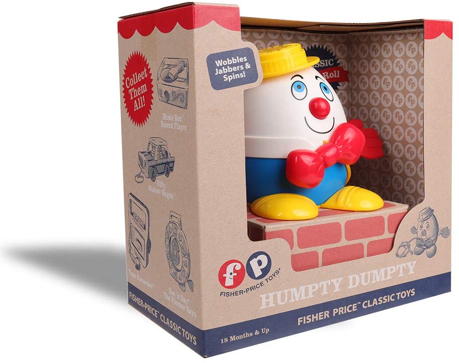 Basic Fun Fisher Price Classics Humpty Dumpty Pull Along